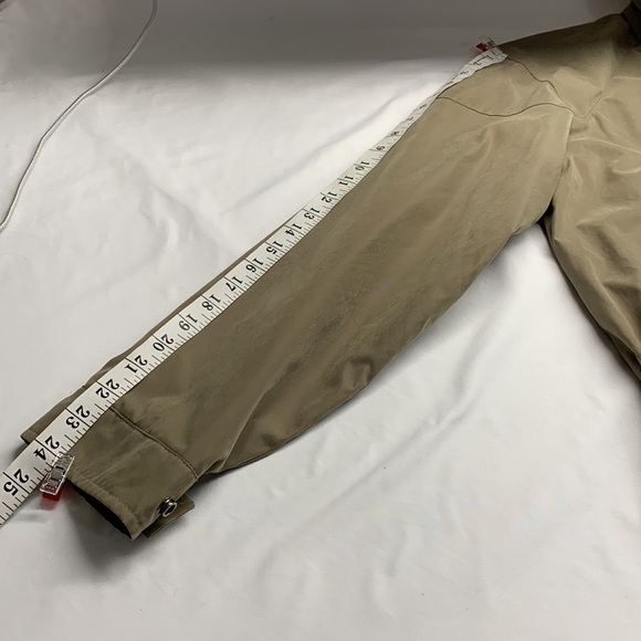 Claiborne Outerwear Mens Microfibre Jacket Small Olive Green - Picture 16 of 16